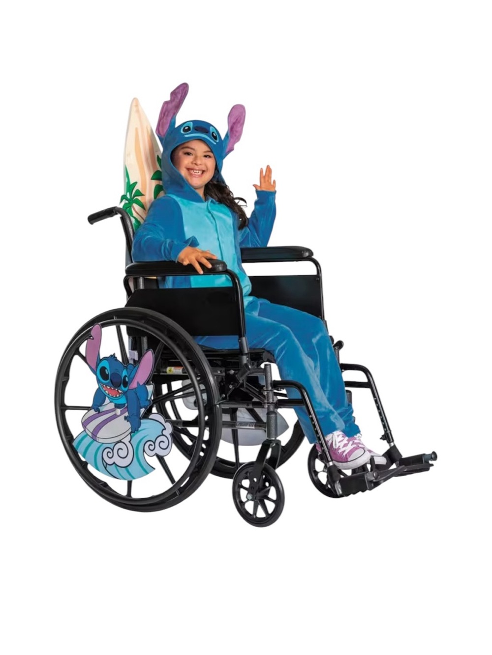 Disney Lilo & Stitch Wheelchair Cover Adaptive Costume Kit & Panels, One Size - Picture 2 of 13